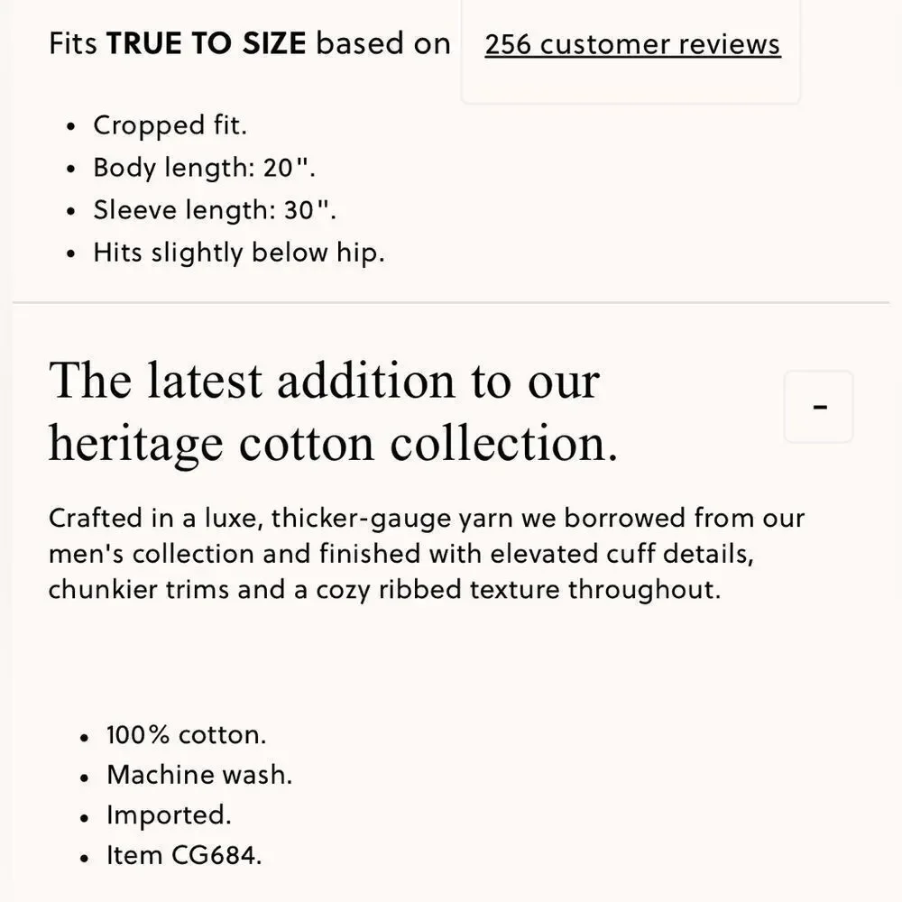 NWT J CREW Heritage cotton fisherman crewneck sweater in Ivory/white
